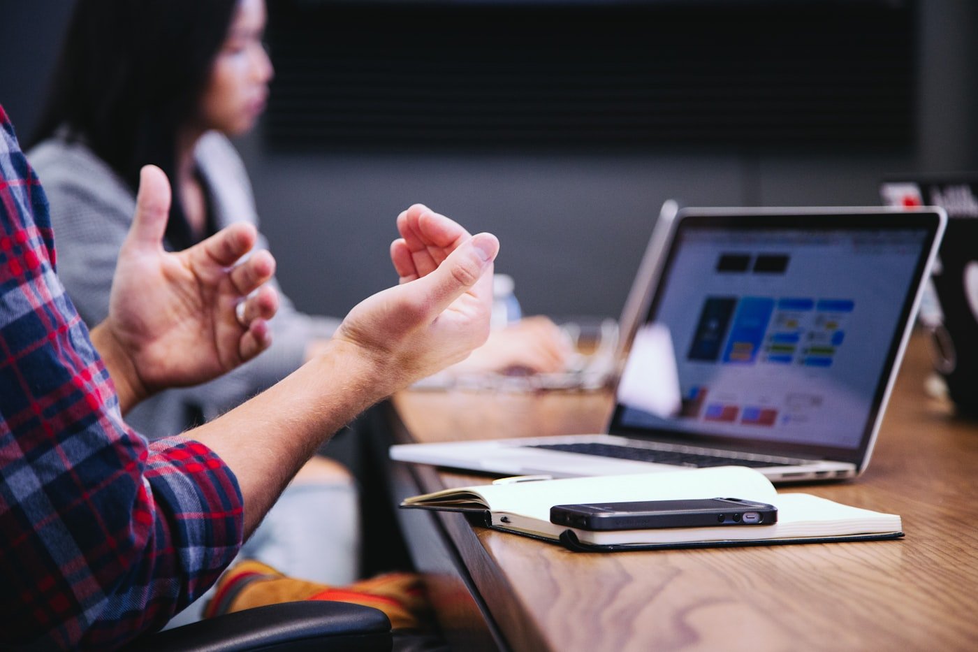 Team planning growth strategy